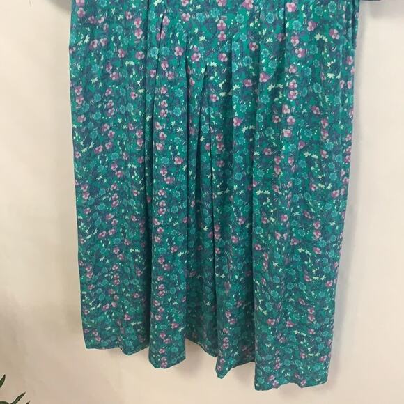 JANE SCHAFFHAUSEN MULTI LACE PRINT DRESS‎  6 - Picture 5 of 10